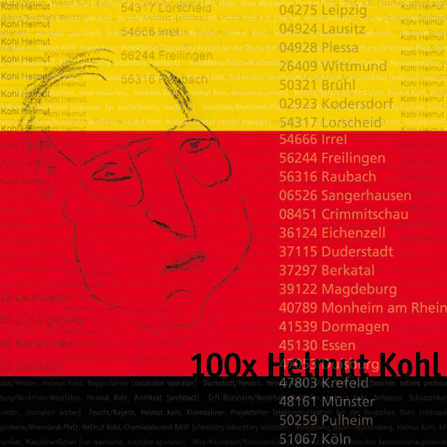 Burkhard Philipp von Harder | THE HELMUT KOHL PROJECT by Burkhard Philipp von Harder