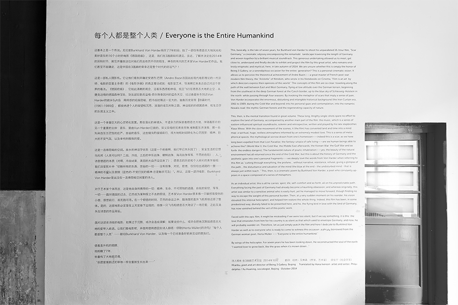 Burkhard Philipp von Harder - NARBE DEUTSCHLAND | SCAR GERMANY - World Premiere Part 2 - Being3 Gallery Beijing